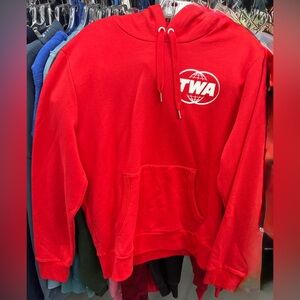 TWA Hotel Red Hoodie. Small. Never worn!